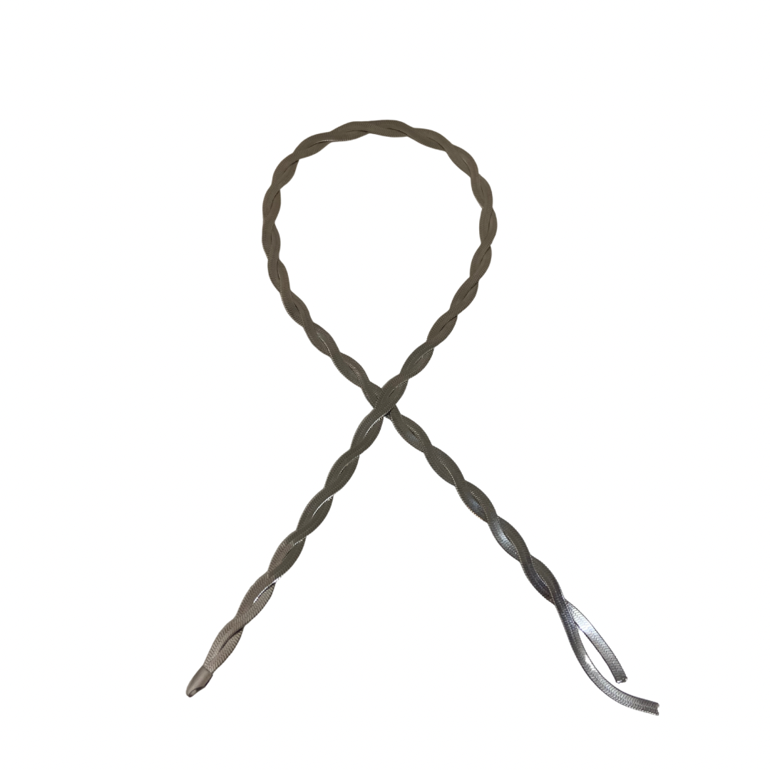 Corbatín - Plateado