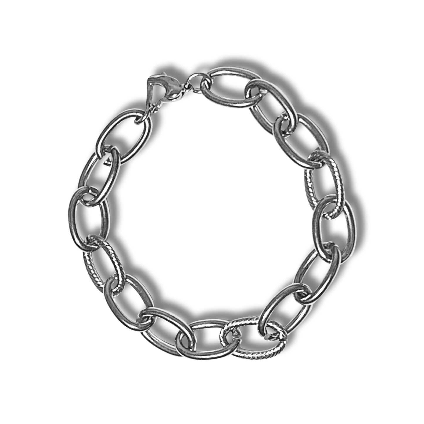 Pulsera - Eslabón Oval Silver