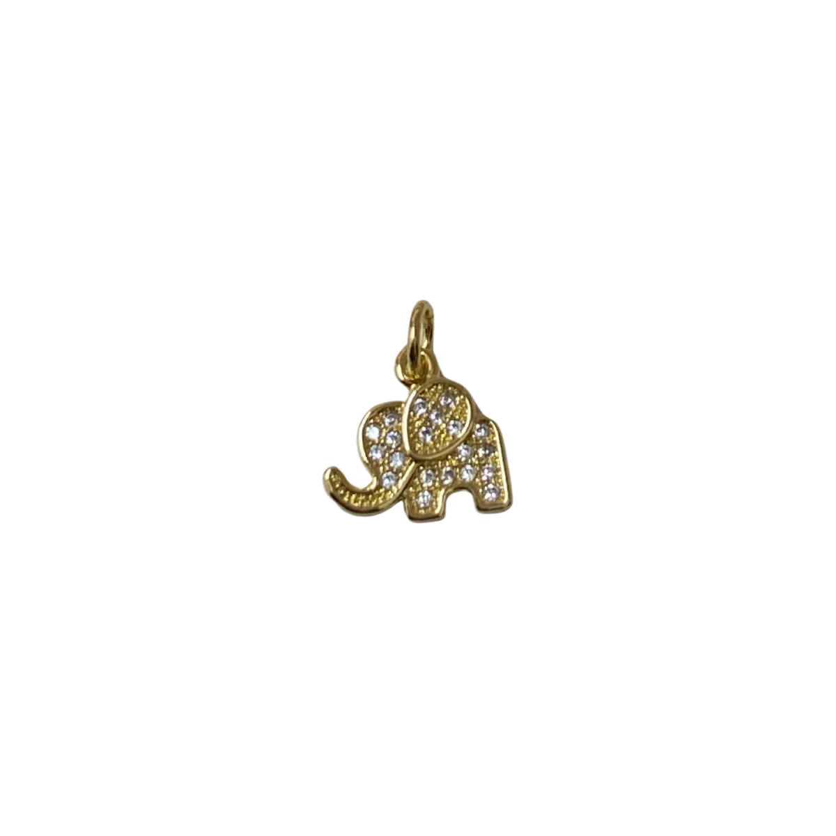 Charm - Elefante con zirconias