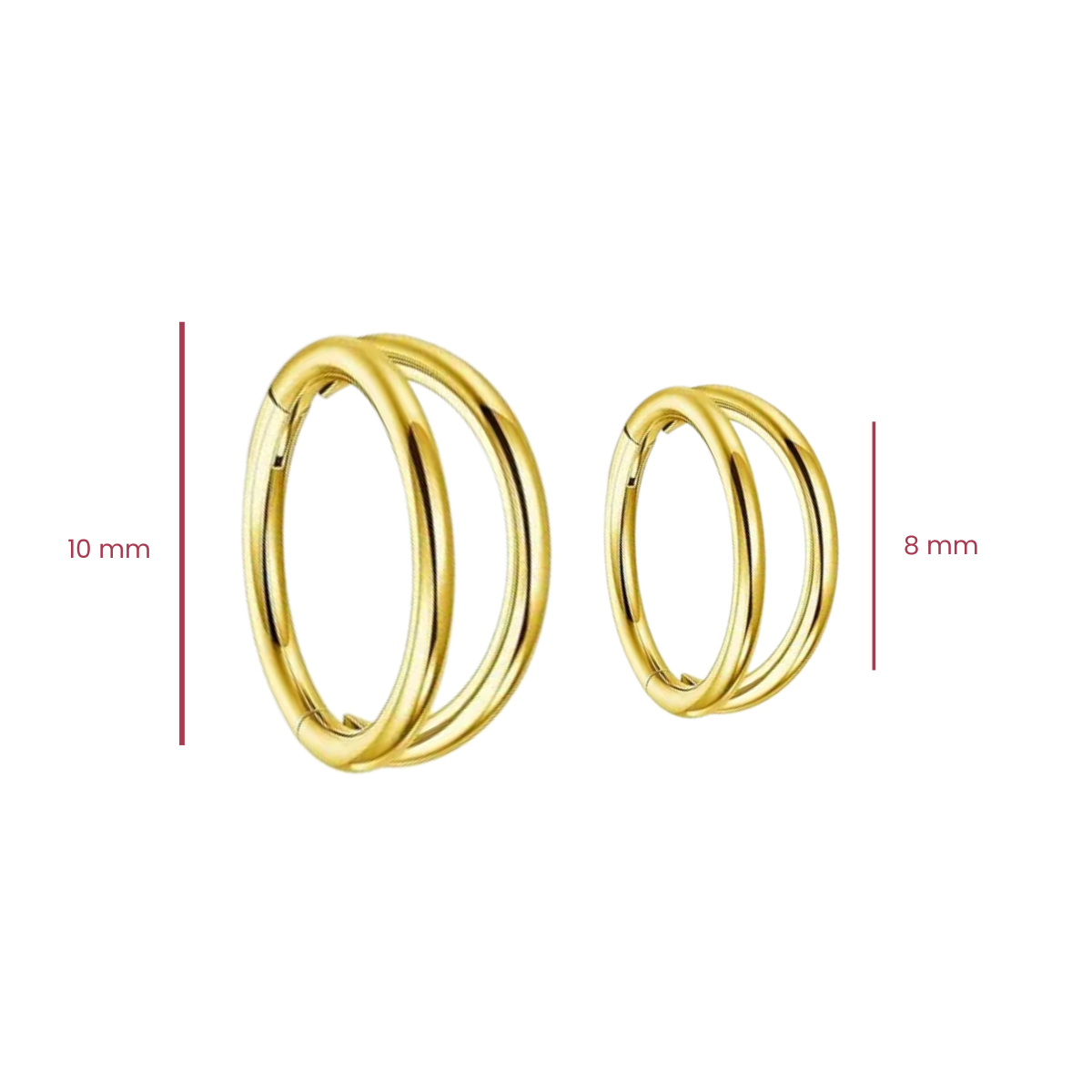 Argolla - Clicker Doble Golden