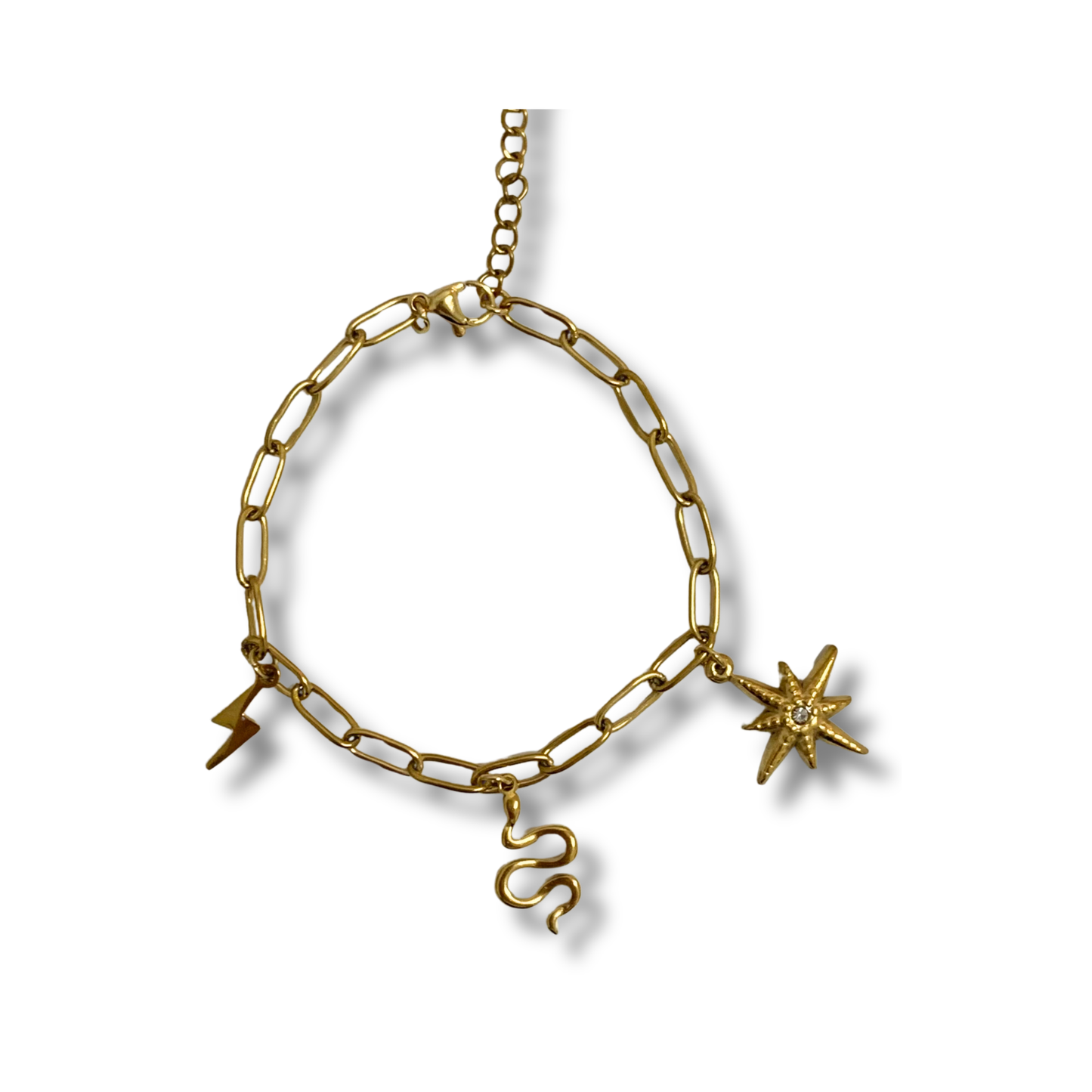Pulsera - Serpiente y Estrella
