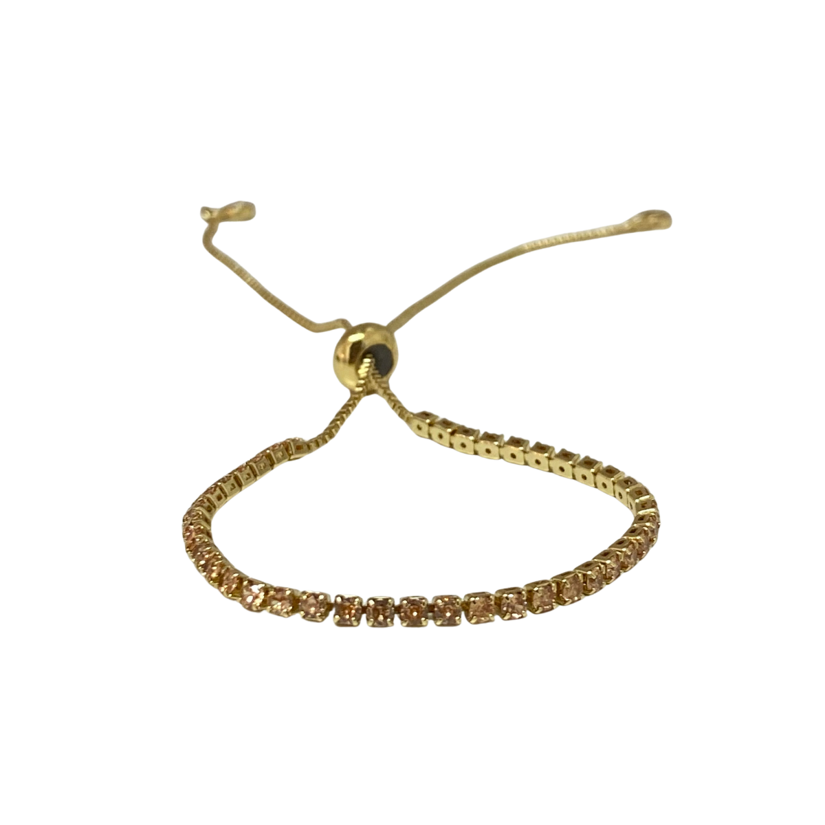 Pulsera - Tenis Champagne