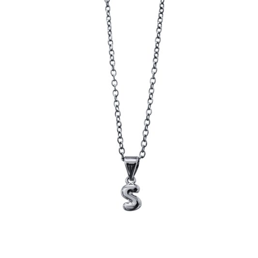 Collar letra - Globo Silver I