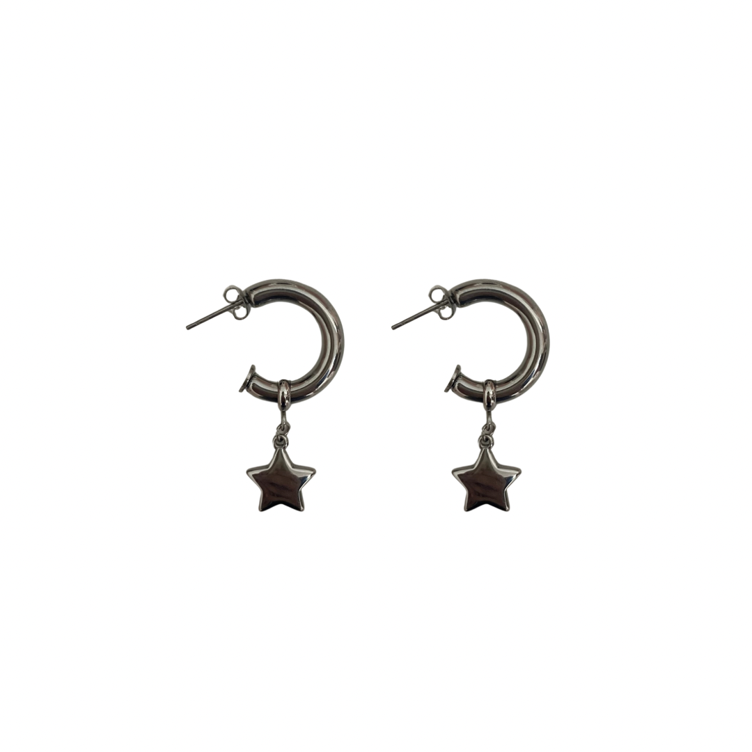Aretes - Estrella Silver