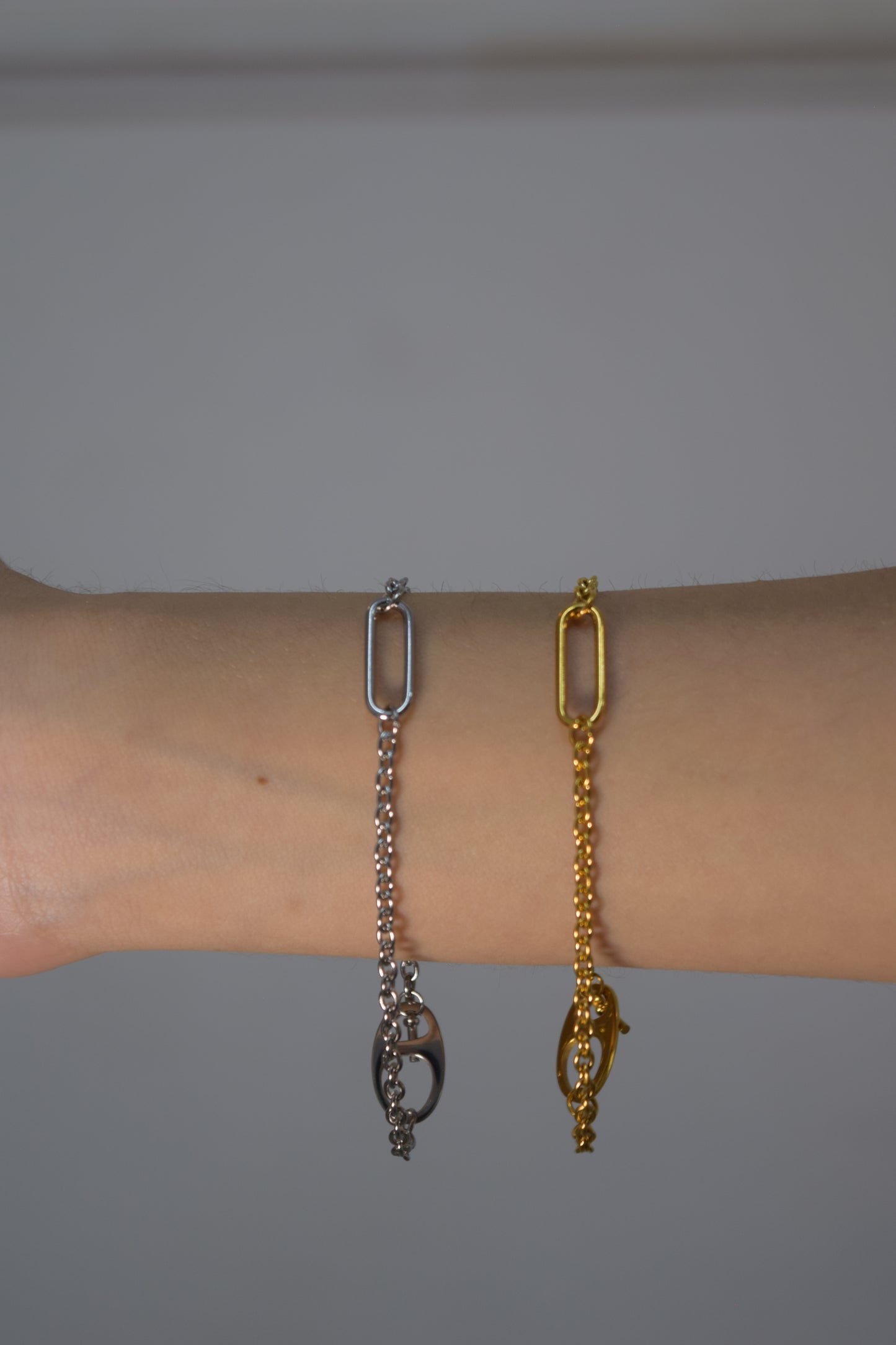 Pulsera - Rectangular T Dorado