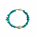 Pulsera - turquesa de río