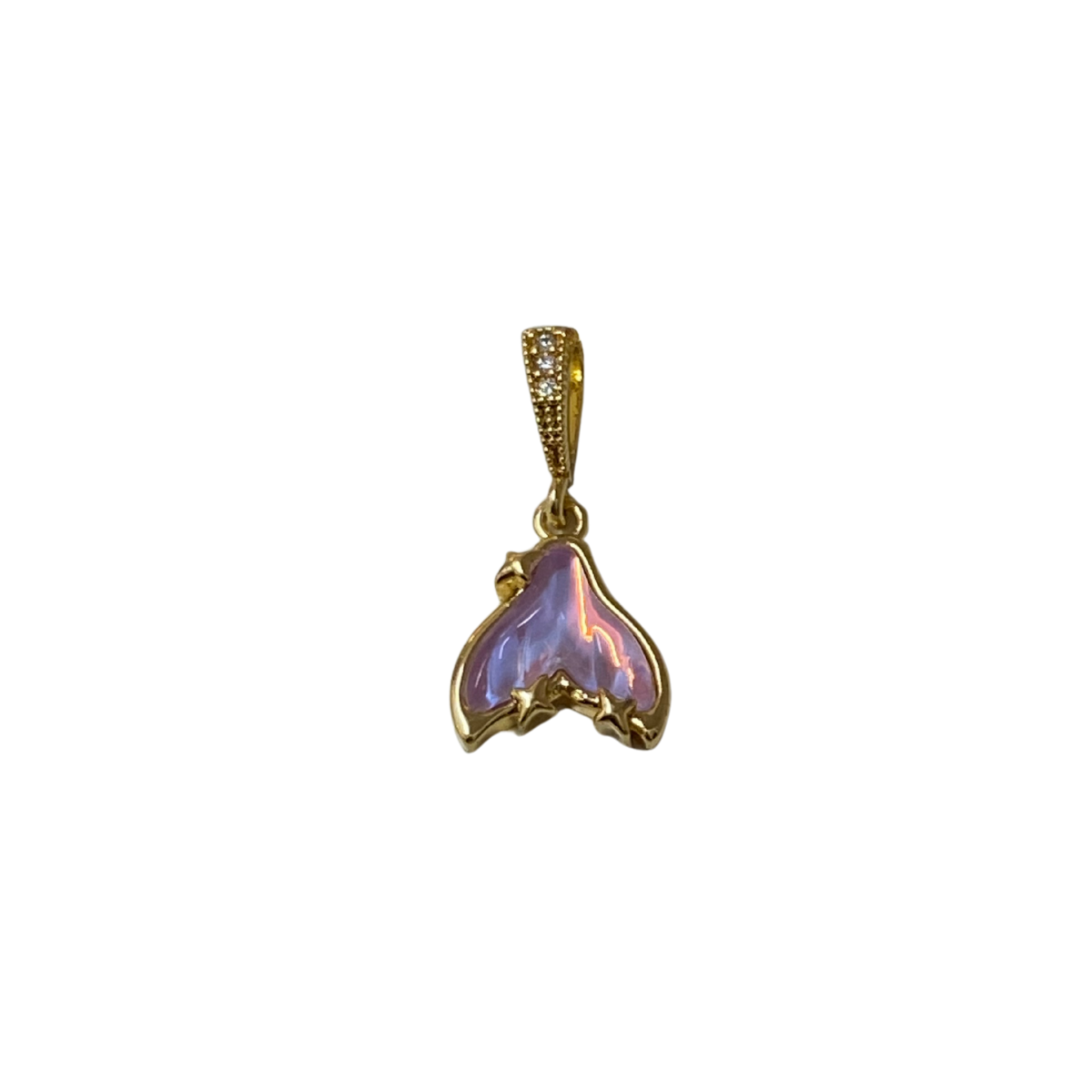 Charm - Cola de Sirena Ópalo y zirconia