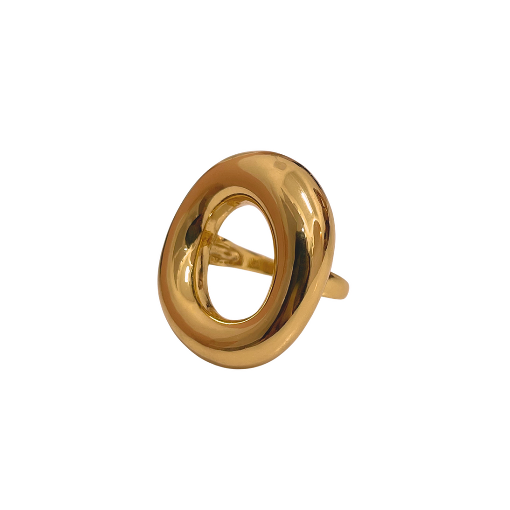 Anillo chunky redondo