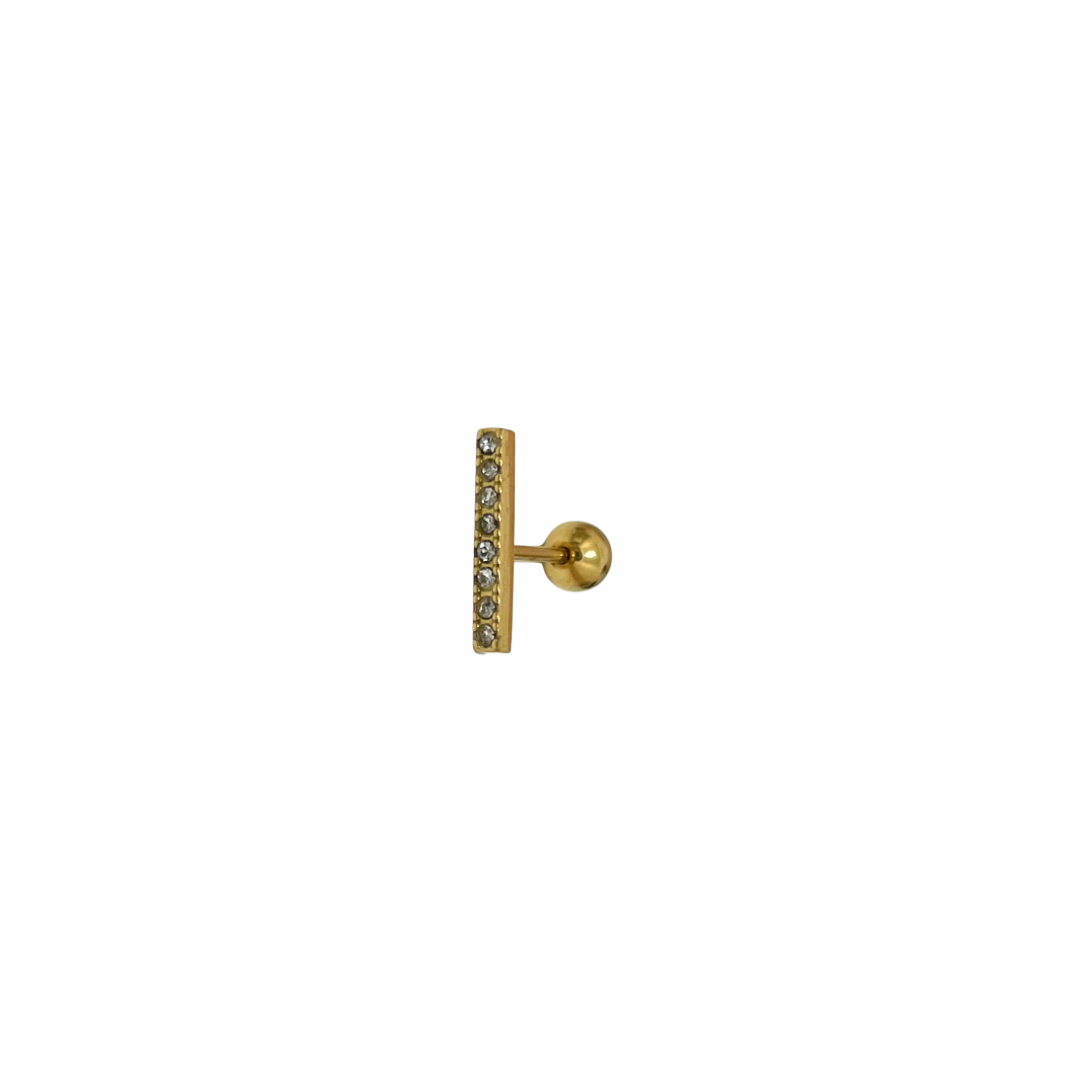 Labret - palo zirconias