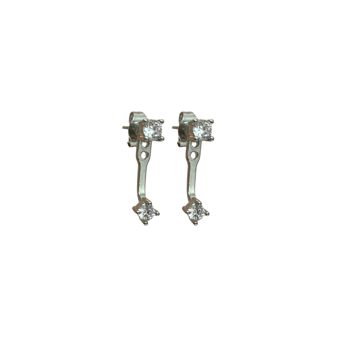 Aretes - Ear Climber / Trepadores Silver