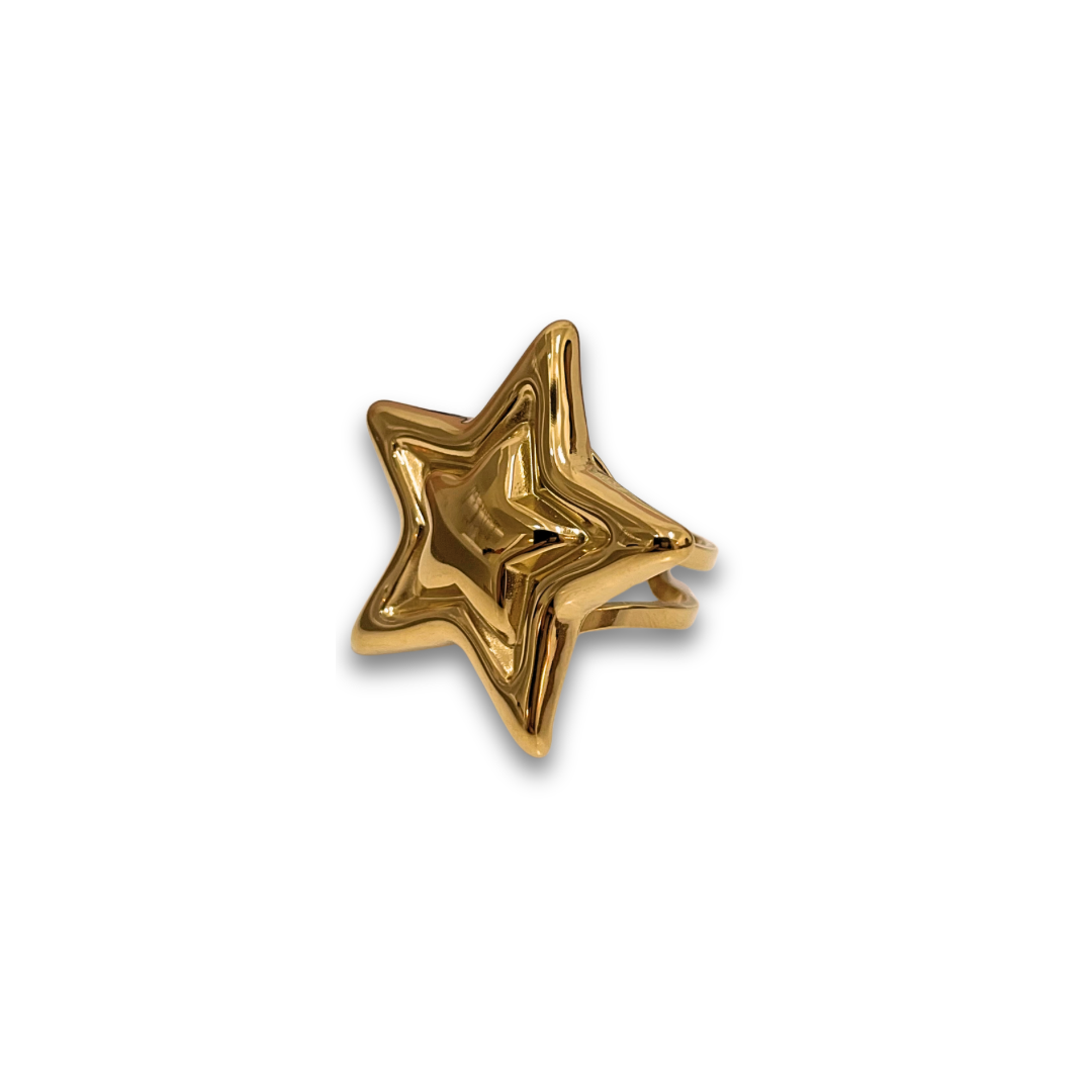 Anillo - Estrella Chunky