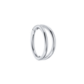 Argolla - Clicker Doble Silver