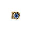 Charm Italiano - Ojo turco dorado margen