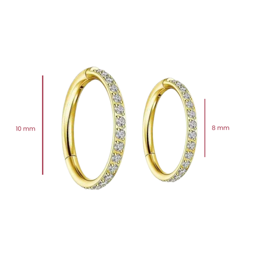 Argolla - Clicker Zirconia Golden