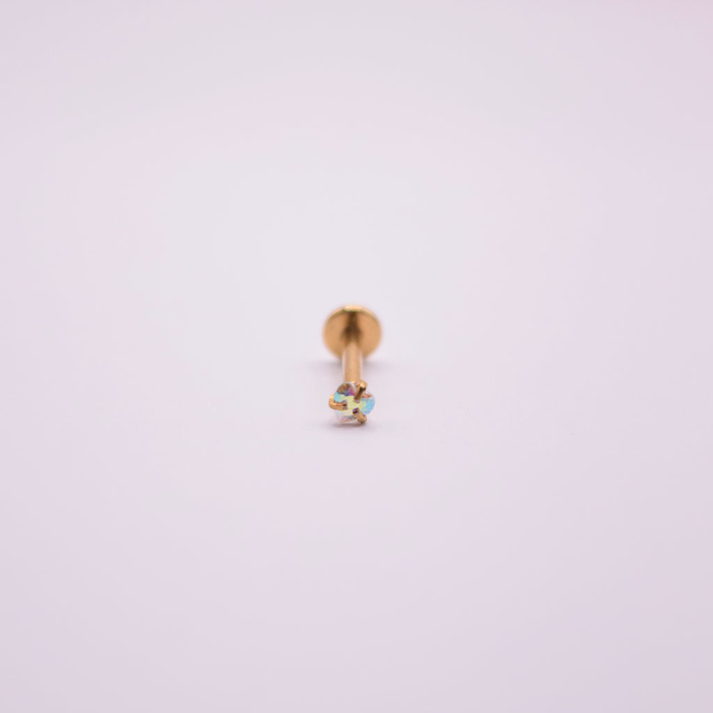 Labret - Corazón tornasol mini