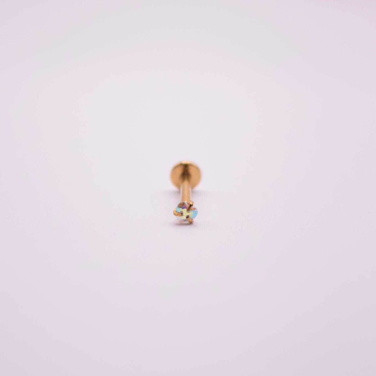 Labret - Corazón tornasol mini