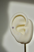 Labret - Cuadrado tornasol blanco mediano