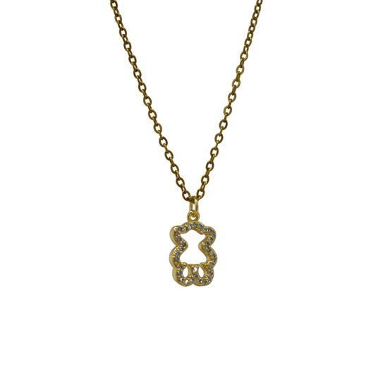 Collar - Dije oso tous dupe