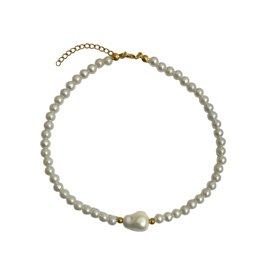 Collar - perlas de río