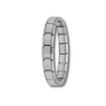 Brazalete italiano - Plateado
