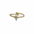 Anillo - cruz zirconias