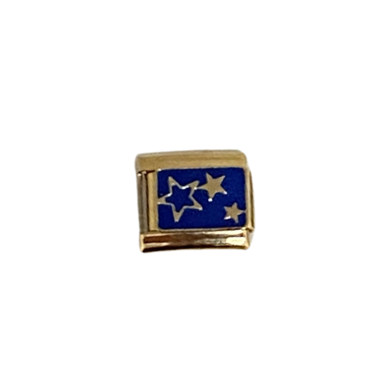 Charm Italiano - Estrellas Doradas en Cielo