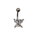 Navel piercing - Mariposa