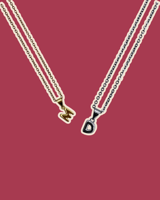 Kit - Collares Letra Globo