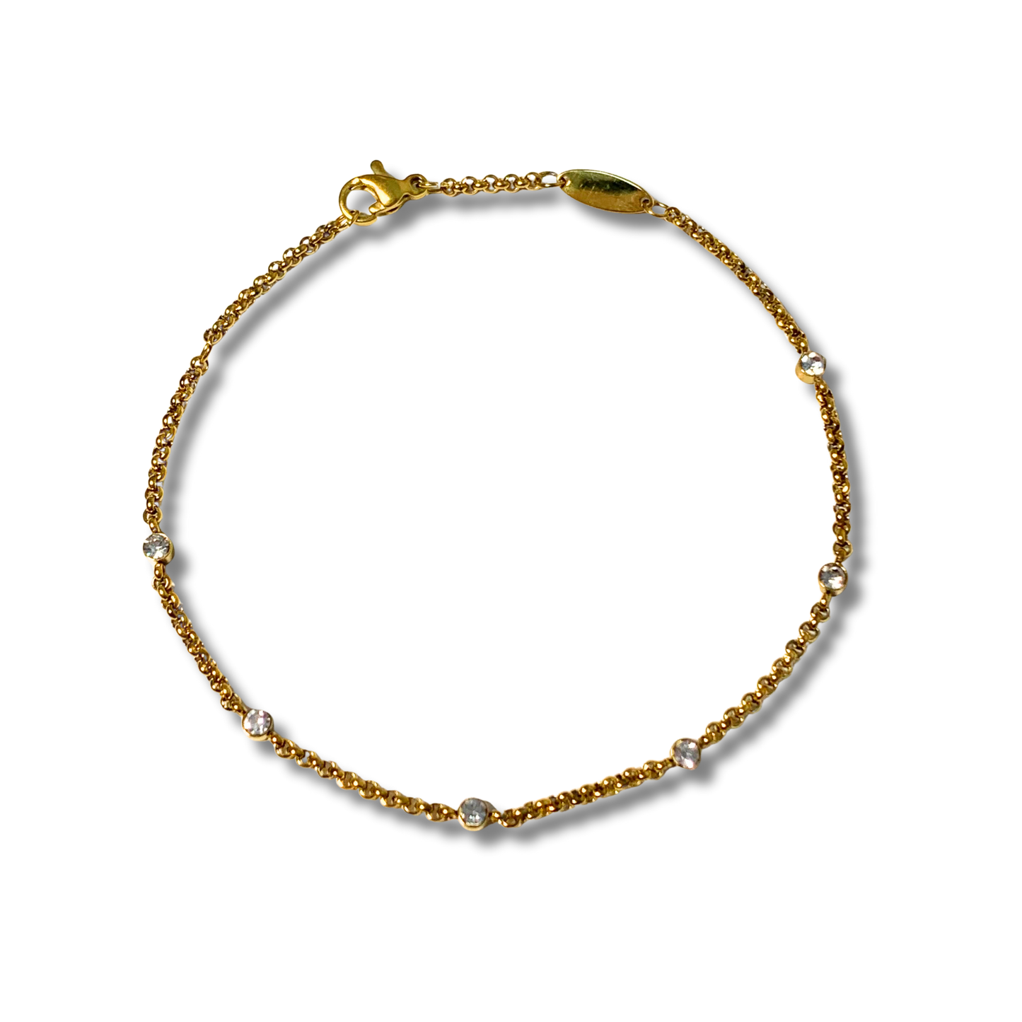Pulsera - Cristalizada Dorada