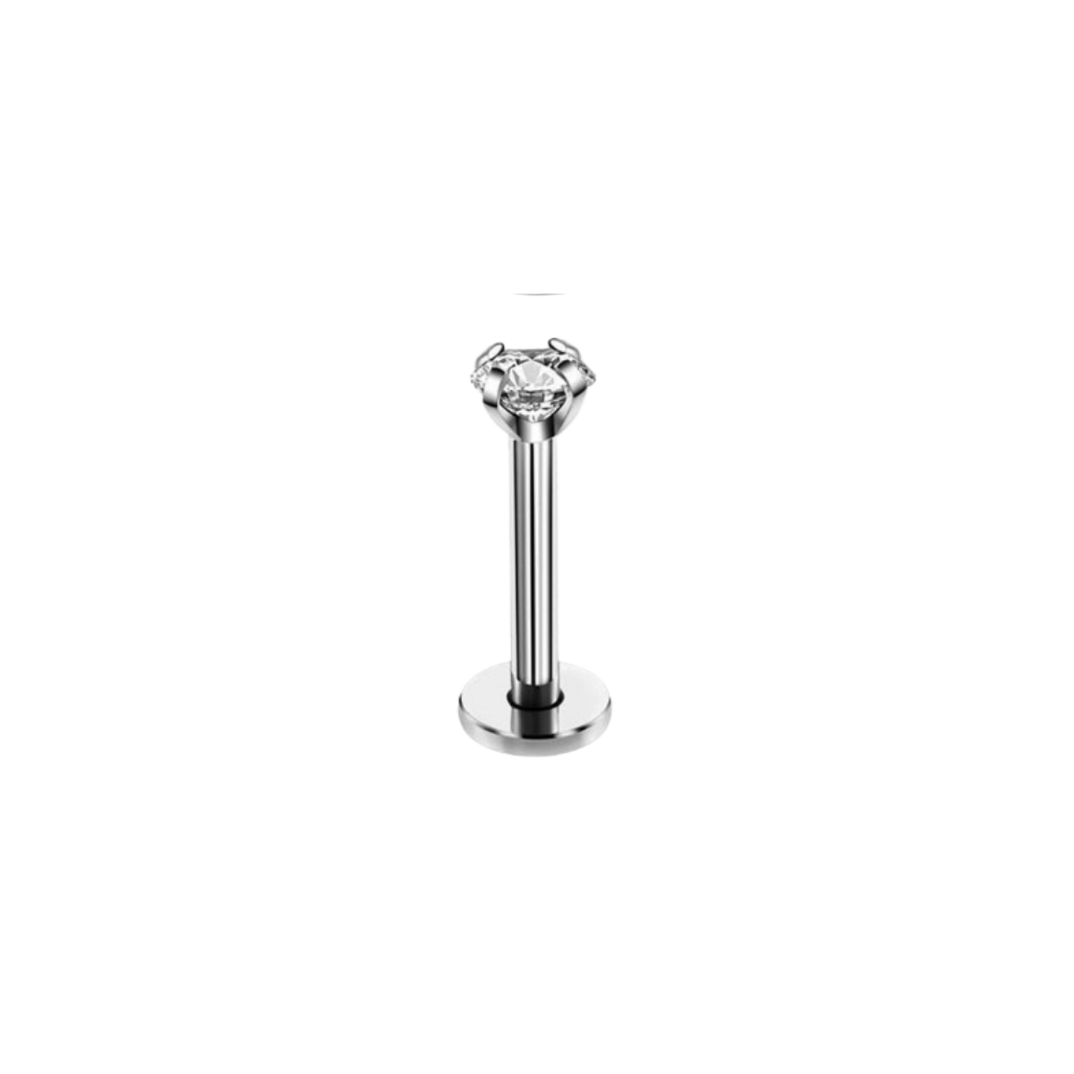Piercing Labret - Zirconia incrustada
