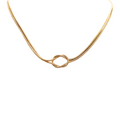 Collar - Lazos dorado
