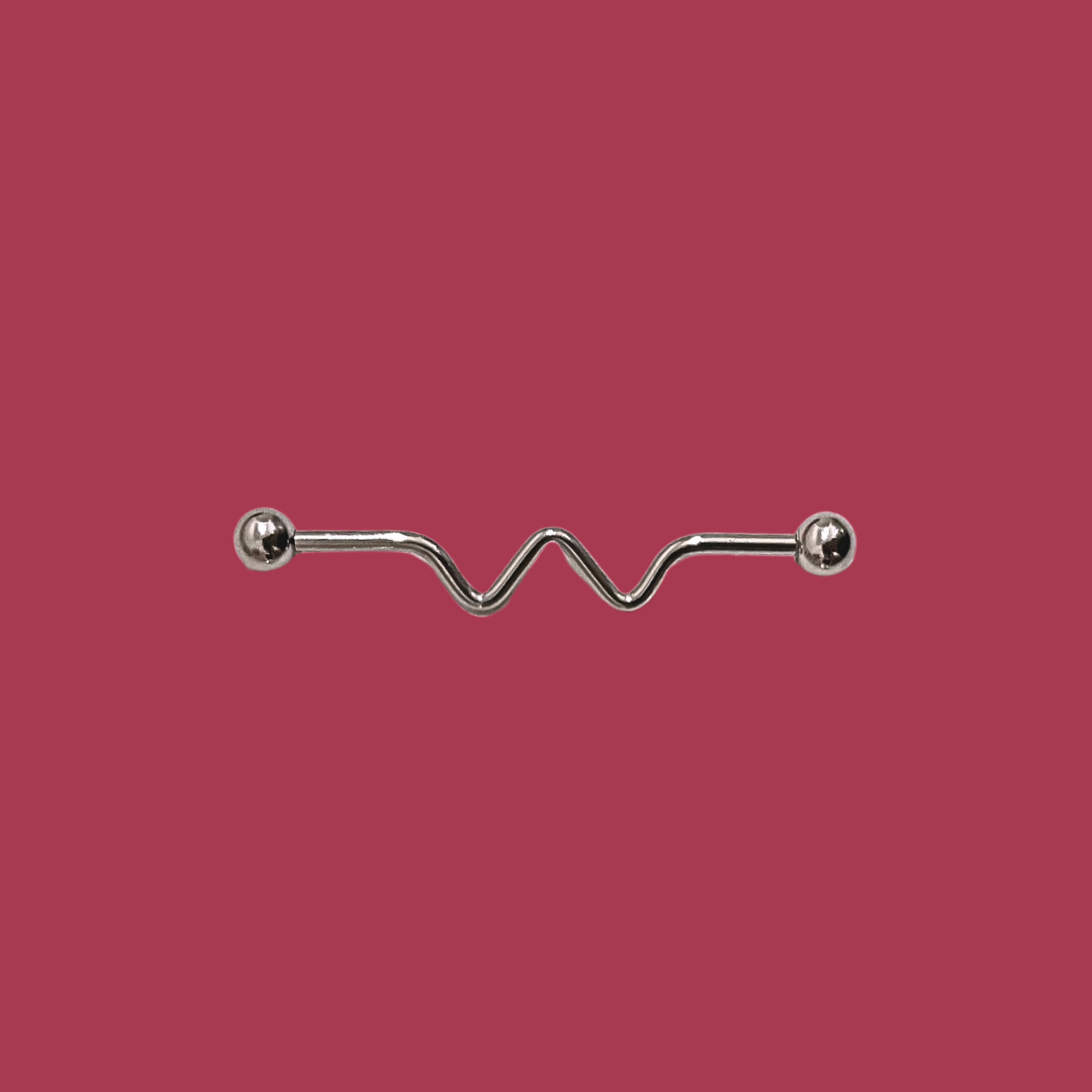 Piercing industrial - Zigzag