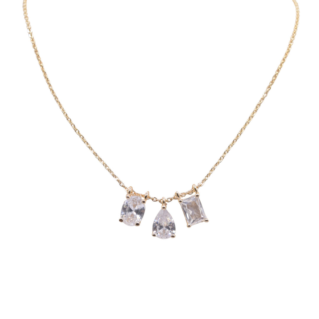 Collar - Cristales 3 en 1