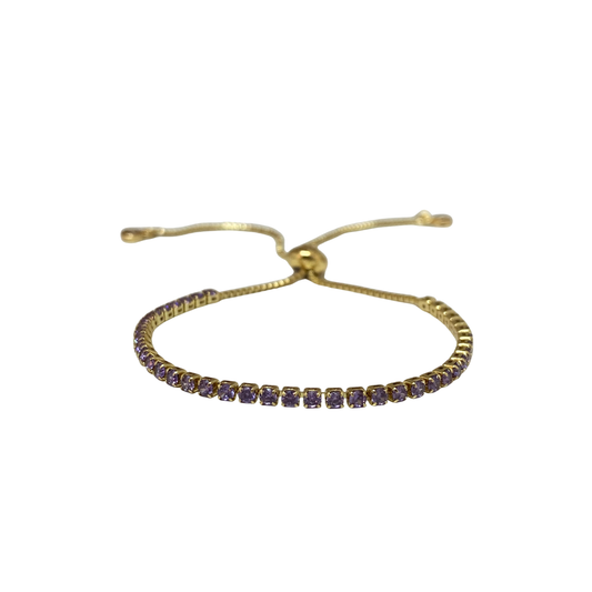 Pulsera - Tenis lila