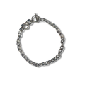 Pulsera - Nudo Corazon Plateado
