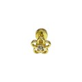 Labret - Flor zirconia