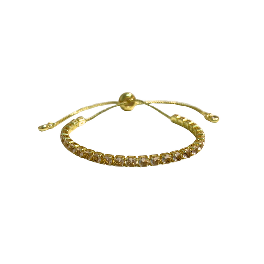 Pulsera - Tenis Champagne