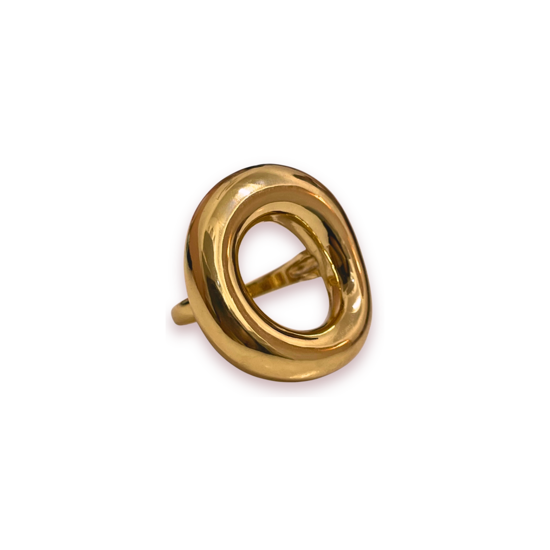 Anillo chunky redondo