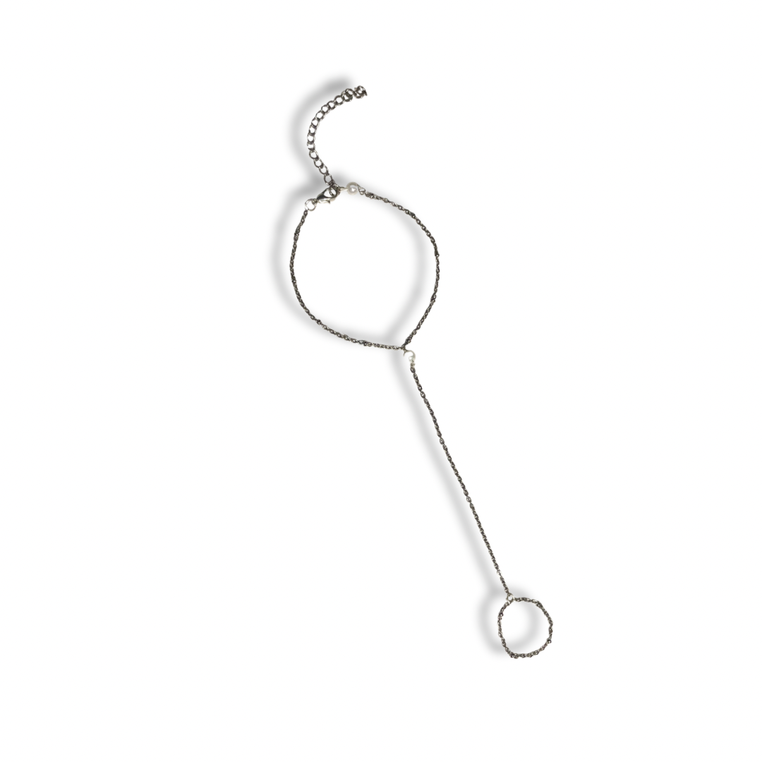 Pulsera anillo - Loreta Silver