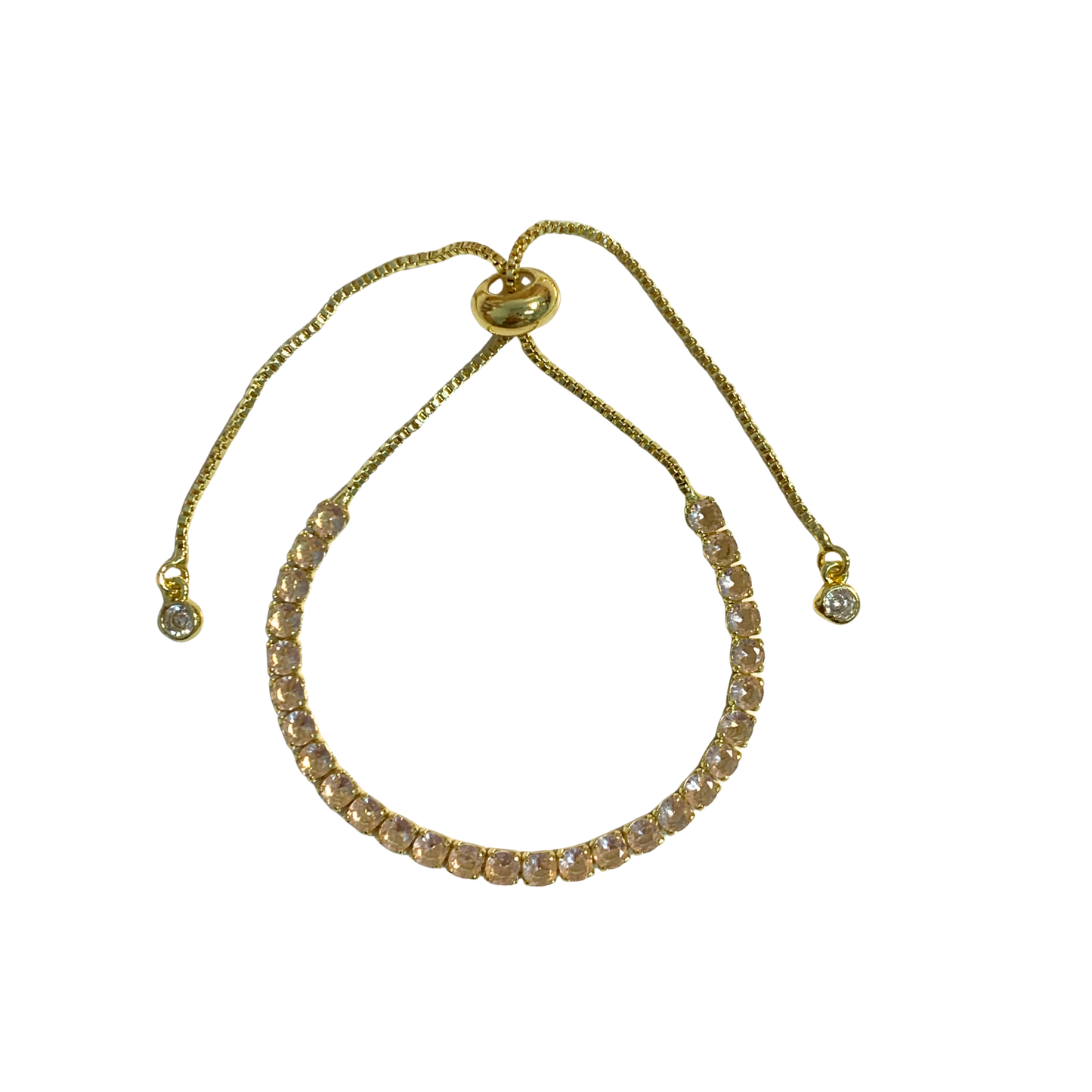 Pulsera - Tenis Champagne
