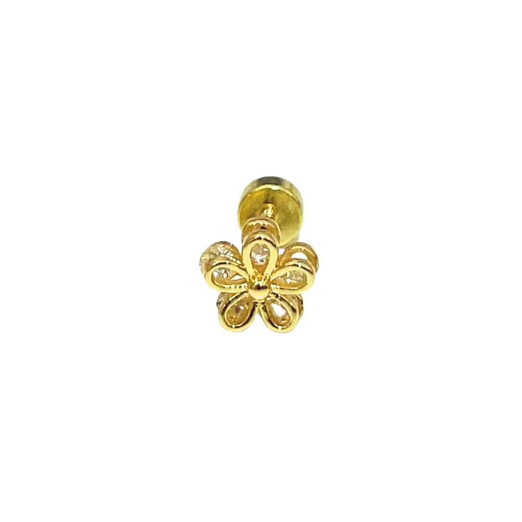 Labret - Flor tridimensional