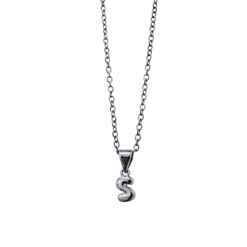 Collar letra - Globo Silver I