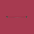 Piercing industrial - Flechas Silver