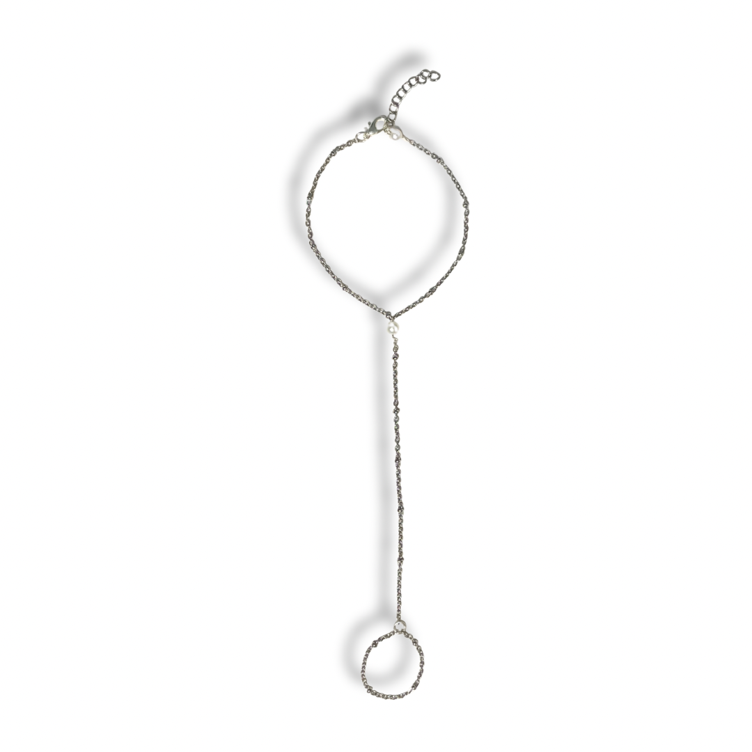 Pulsera anillo - Loreta Silver