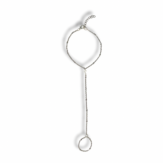 Pulsera anillo - Loreta Silver