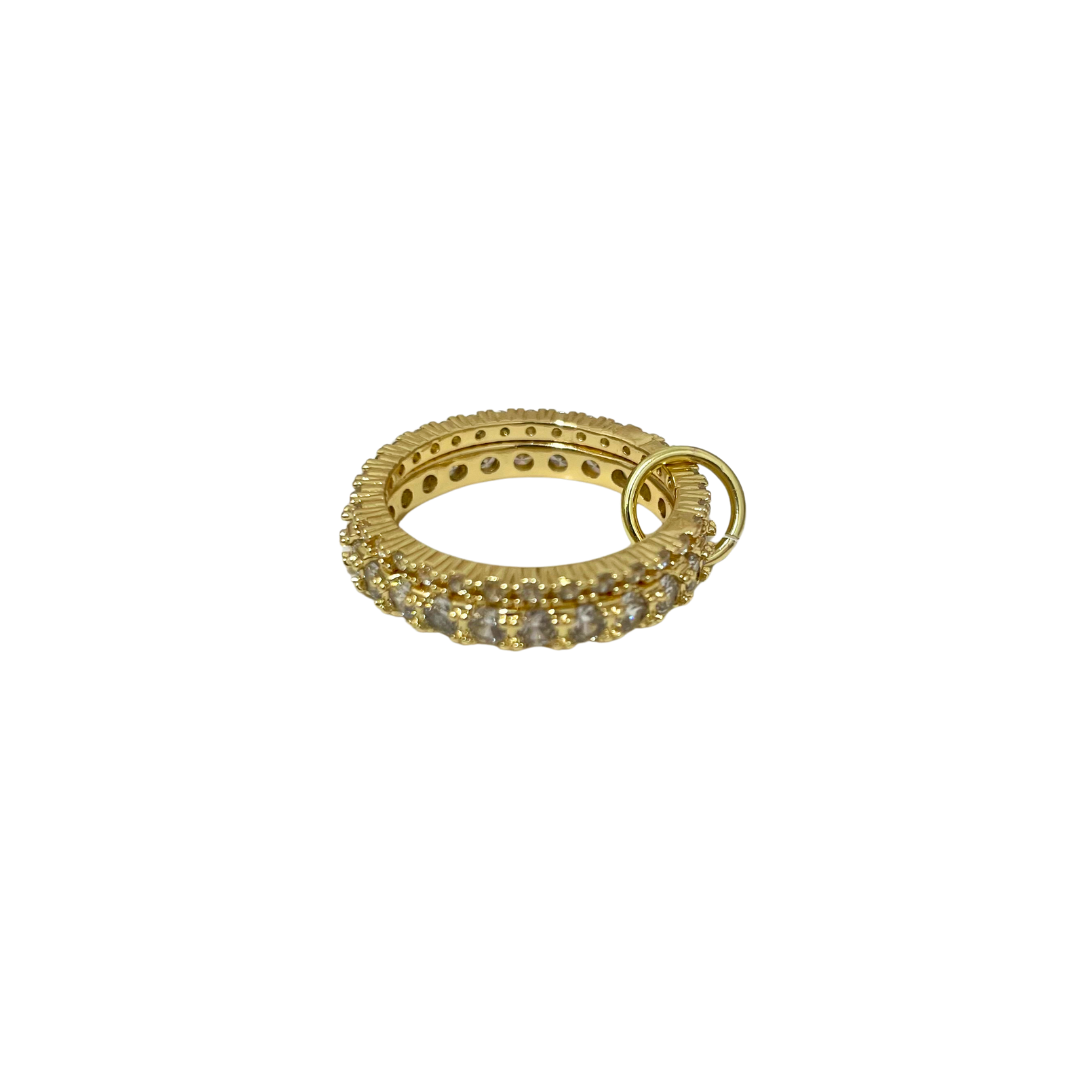 Anillo - doble dorado