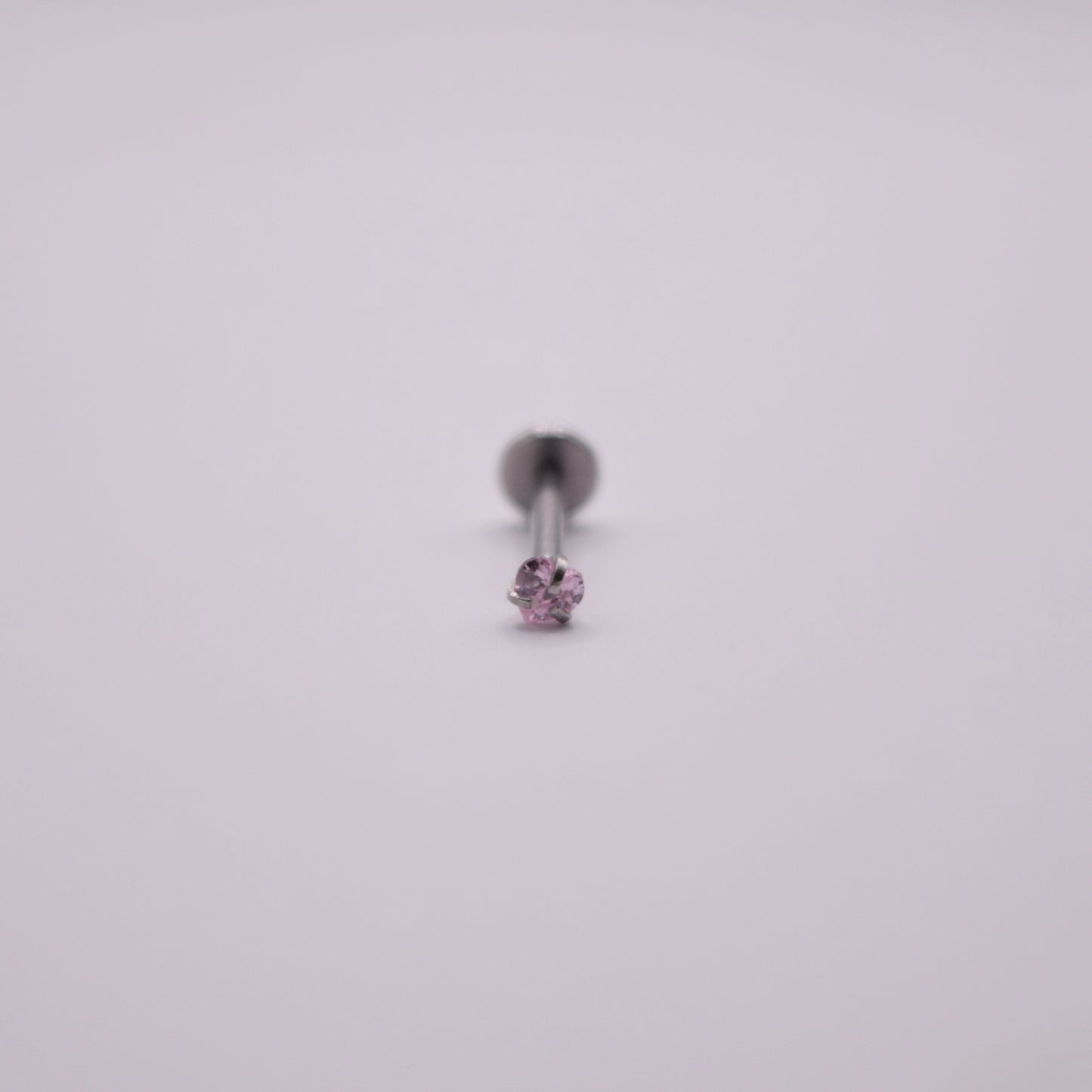 Labret - Corazón rosa mini