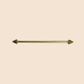 Piercing industrial - Flechas Golden