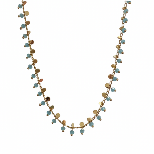 Cadena - Collar Marbella Azul