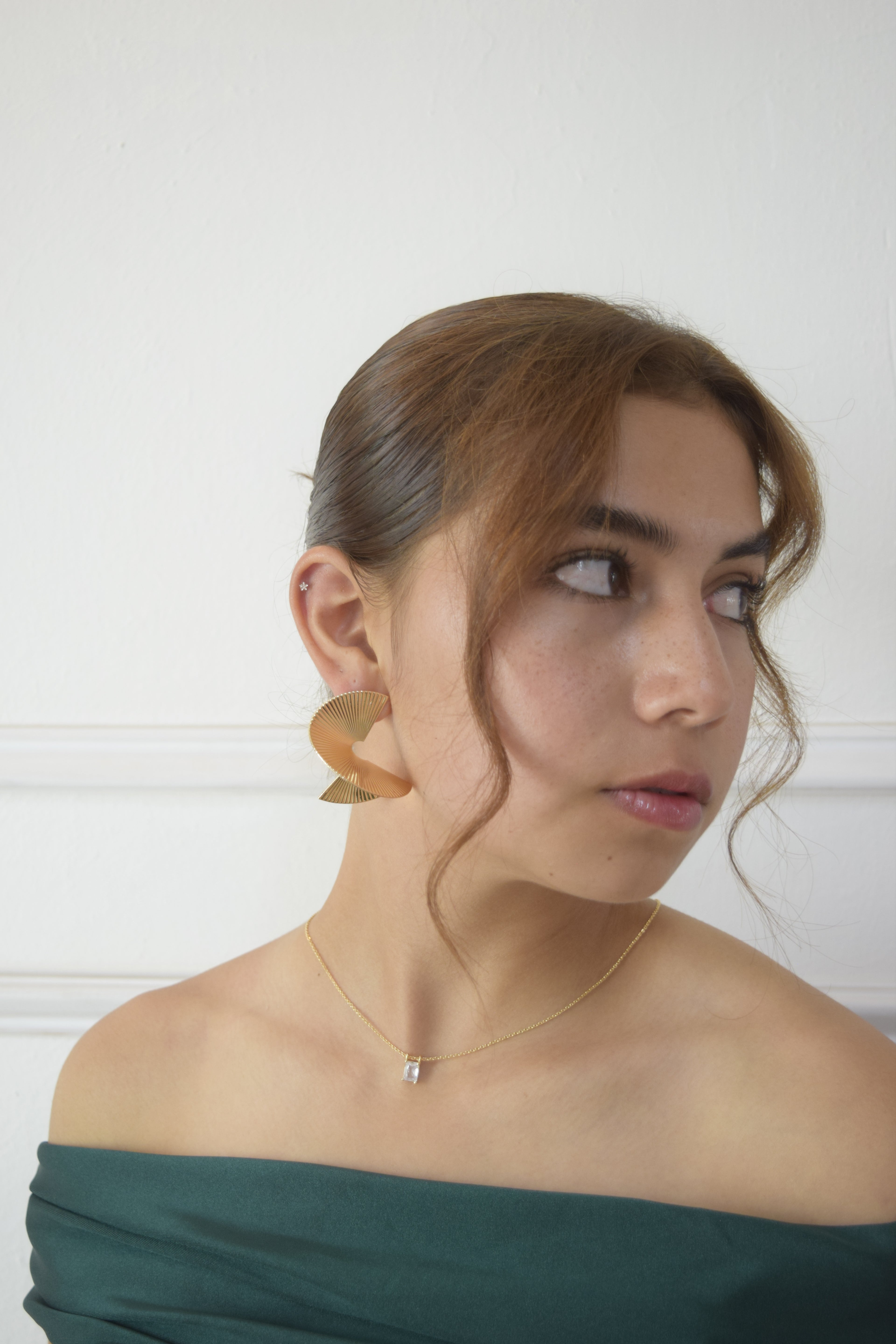 Aretes - Olé dorado